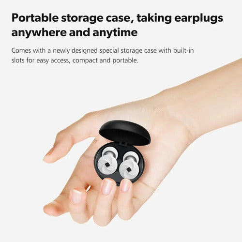Tapones De Oido Con Noise Cancelling Earplugs - Color Rosa