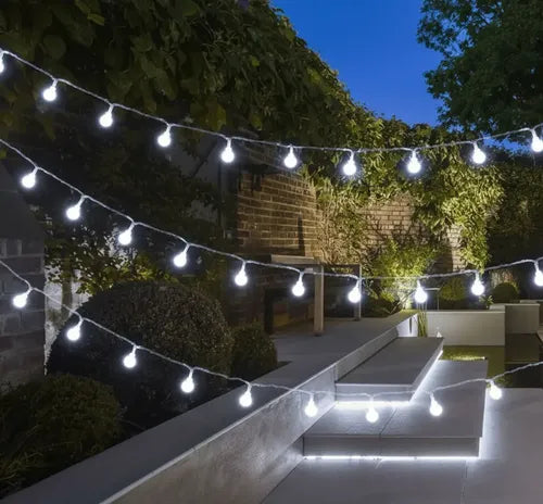 Guirnalda 5mts 28 Bolitas Led Navidad Deco 220v