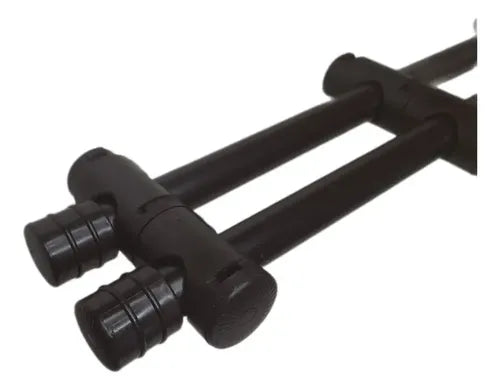 Barral Doble Soportkit 2m Negro