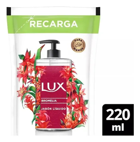 Jabon Liquido Lux Glicerina Bromelia Refil X220ml · 17338 · foto 01