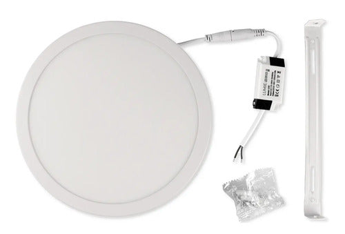 Plafon Led 18w Techo Aplicar Redondo Lampara Luz Fria Luz Fria