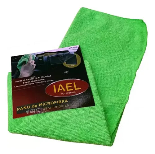 Paño Microfibra 40x40cm Iael Lm-002 Limpieza Superficies