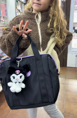 Llavero Peluche Colgante Kuromi Kawaii Blanco · 16857 · foto 03