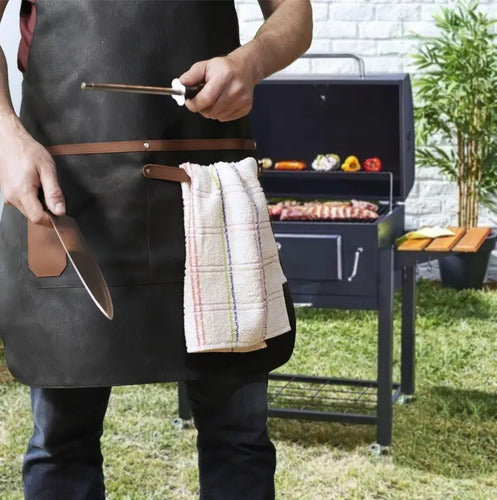 Delantal Cocina Barista Barman Asador Parrillero Parrilla