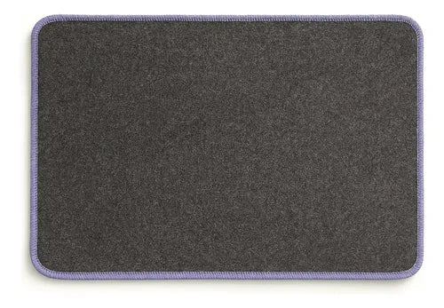 Alfombra Entrada Base Goma Antidesliz 30 Cm 50 Rojo Bordes