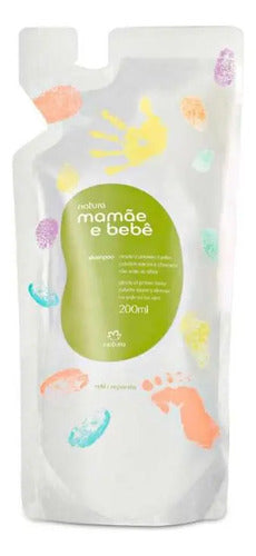 Repuesto Shampoo para Niños Natura Mamae E Bebe 200 Ml Edad 0 a 3 Años · 17495 · foto 01