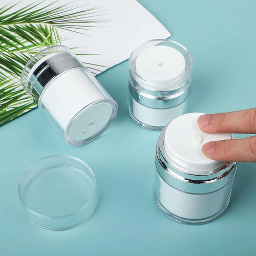 Organizador Maquillaje Tianco Frasco Cre Blanco