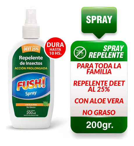 Repelente Para Mosquitos Deet 25% En Spray 200 Ml