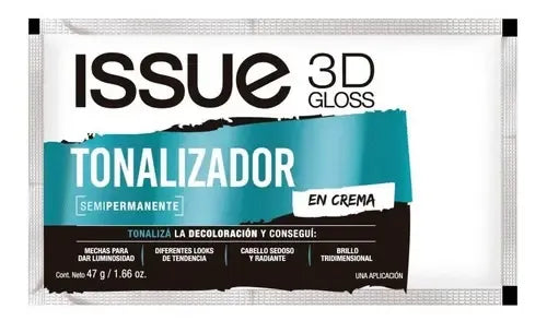Tintura Semi Permanente Tonalizador Crema Issue 3d Gloss 2un Tono Cobre · 1349 · foto 03