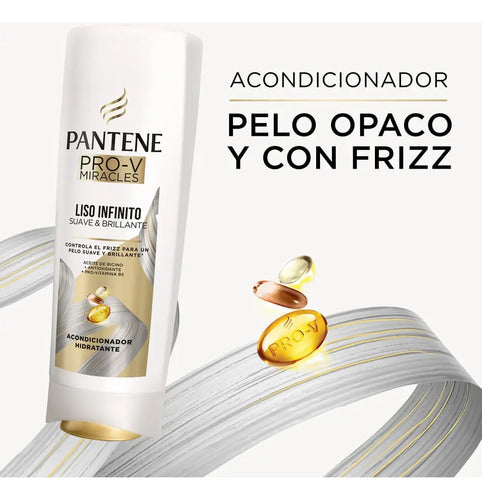 Pantene Enjuague x 400 Ml Liso Infinito · 17209 · foto 02