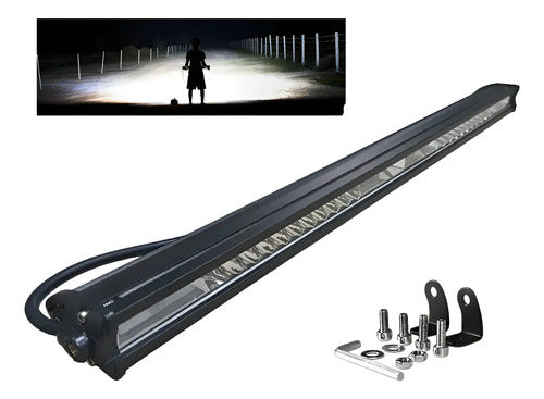 Barra Led Lux Led Ultra Slim 53cm Blanco