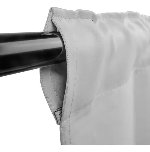 Cortinas Blackout Textil Living 130x210 2 Paños Blanco