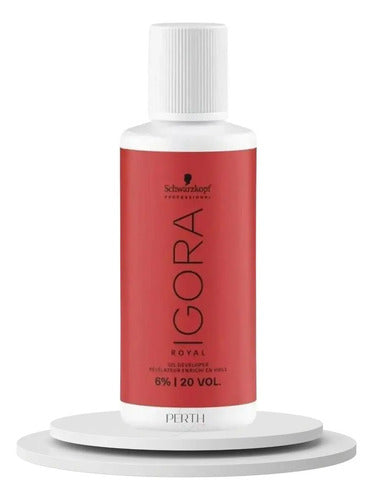 Ox Loção Ativadora Schwarzkopf Igora Royal 20 Volumes 60ml Sin Tono