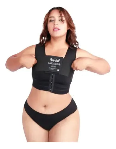 Faja Reductora Brasier 0 Gorditos Moda King Perú Mujer Negro
