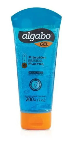 Algabo - Gel Capilar - Azul - Fij Fuerte - Pomo - 200 Grs · 17476 · foto 01