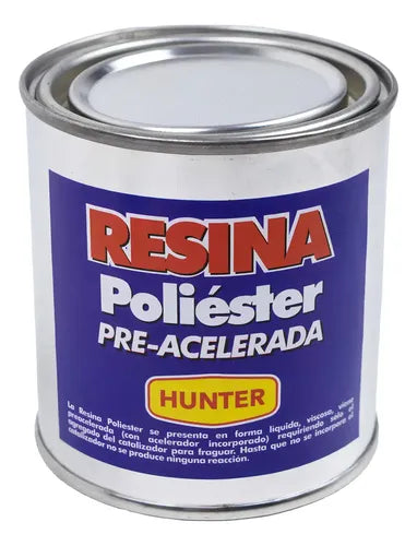 Kit de Reparación Hunter con Fibra de Vidrio y Resina 250 cm³ · 16064 · foto 04