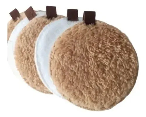 Discos Desmaquillantes de Microfibra Lavables x2 Blanco y Marrón · 17774 · foto 03