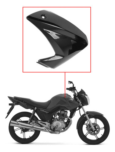 Cacha De Tanque Negra Derecha Honda Titan 150 New Mtc