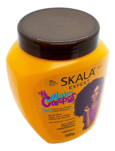 Máscara Skala Mais Crespos 2 en 1 para Cabello Rizado y Ondulado de 1 Kg · 17423 · foto 03