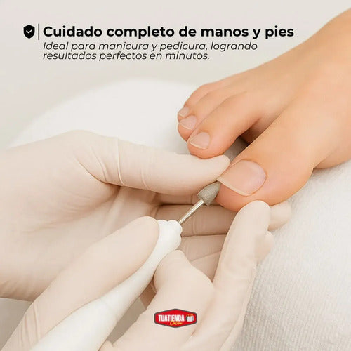 Torno Eléctrico Oryx OM-210 para Manicura y Pedicura Rosa Chicle · 17815 · foto 08