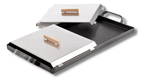 Plancheta Original 2 Hornallas Con Tapa- La Planchetta