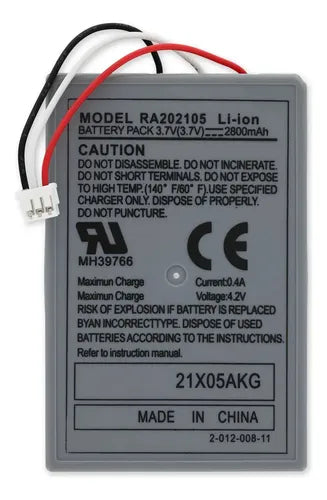 Batería Ps5 Ion Litio Ra202105 2800mah