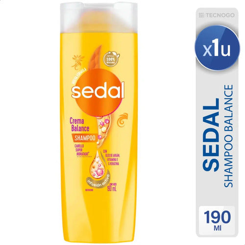 Shampoo Sedal Balance Con Keratina Y Vitamina