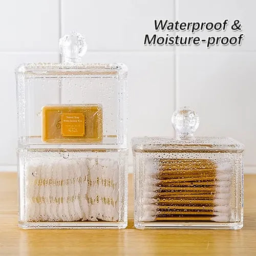 Organizador De Maquillaje Y Cosmeticos Doble De Acrilico
