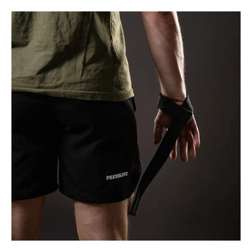 Cintas de Agarre Powerlifting Straps Presslove Negro · 11182 · foto 02