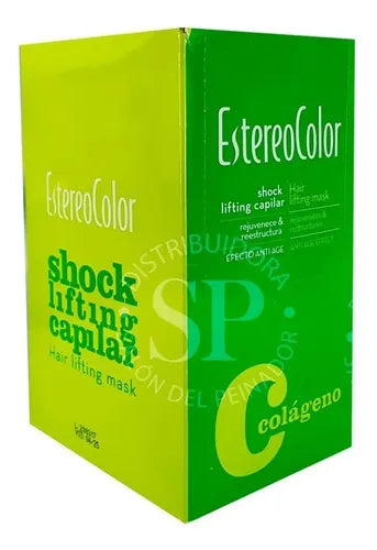 Estereo Color Shock Colageno Lifting Cap Sach 50 Gr