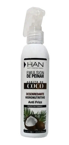 Han Emulsión de Peinar Aceite de Coco Apto Método Curly Girl · 17696 · foto 01