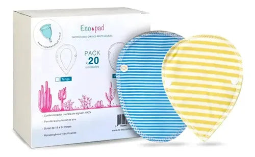 Protectores de Tela Ecologicos x 20 - Mix Modelo - Ecopad · 5559 · foto 01