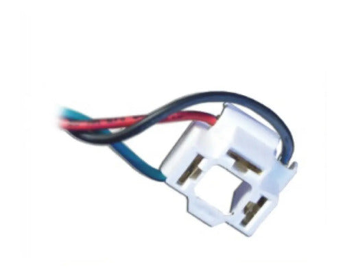 Ficha 3 Vías H4 Oro Fpte Para Auto Y Camioneta, Pack X10
