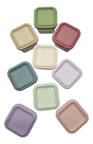 Tupper de Silicona Nirá para Alimentación de Bebés Verde Oliva · 17614 · foto 06