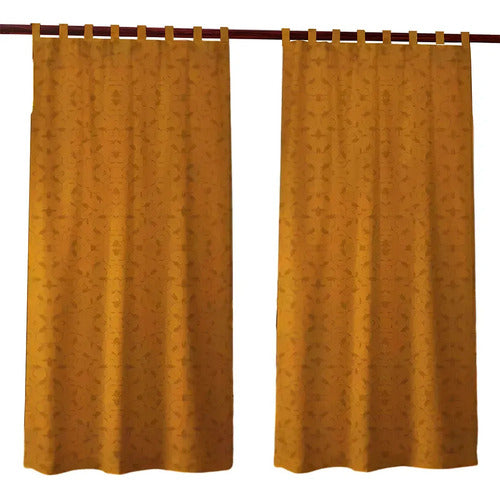 Cortina Patagonia Home Ambiente 190x230c Honey Ginger