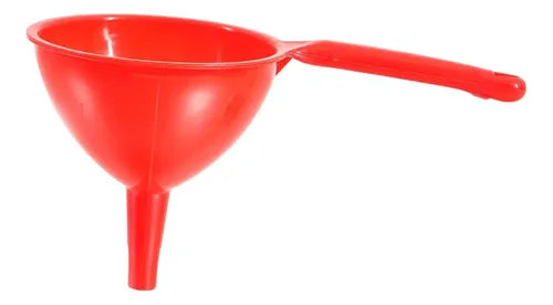 Embudo De Plástico Con Mango - Ideal Para Cocina Y Líquidos