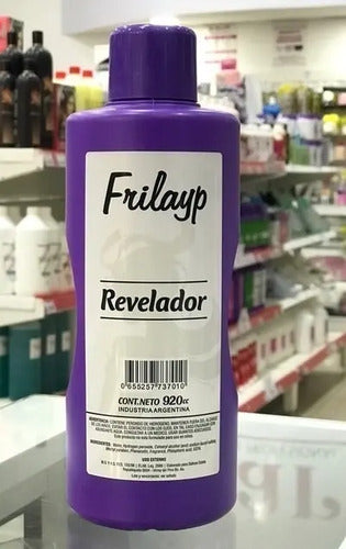 Revelador Decolorante 920 Ml Sin Amoníaco Frilayp Volumen 10