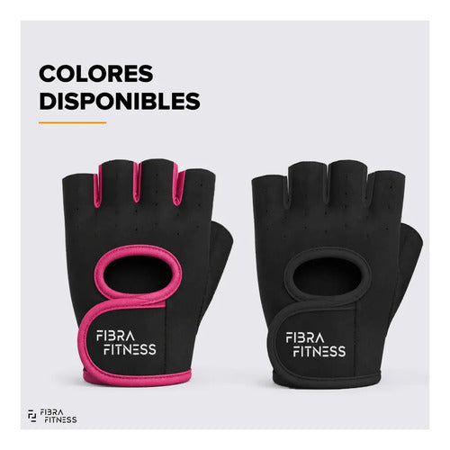 Guantes de Entrenamiento Fibra Fitness para Gimnasio y Crossfit Talle M · 16812 · foto 08