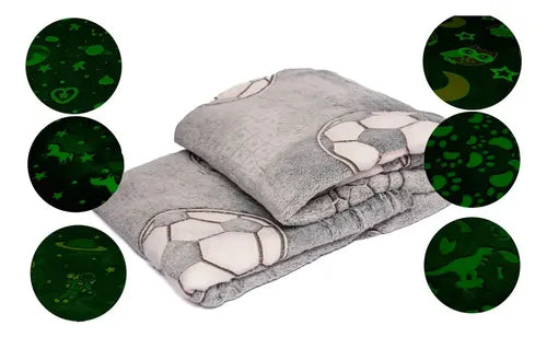 Manta Luminosa Mágica Fluorescente 200x230cm Gris · 15897 · foto 04