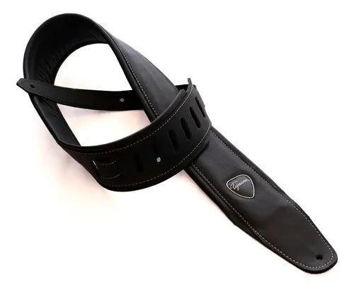 Correa Tijuana para Guitarra y Bajo de Cuero Acolchado 8 cm · 16939 · foto 01