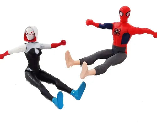 Muñecos Spiderman Marvel x6 Articulados con Accesorios · 16923 · foto 03