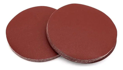 Lija Velcro Grinder Abrojo 150mm Óxido Aluminio Metal Madera 150 · 19317 · foto 02