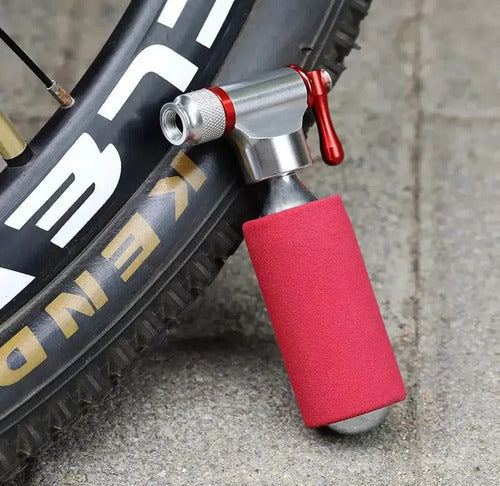 Inflador de CO2 Prostar para Bicicleta Presta y Schrader Rojo · 16902 · foto 04