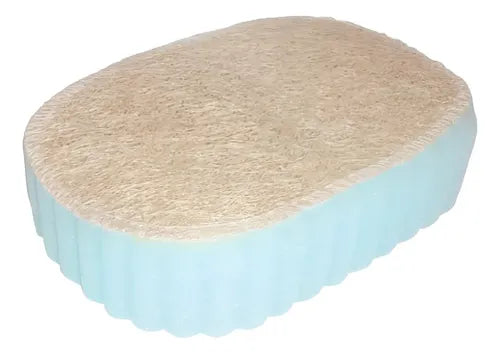 Esponja Estilo Spa Art 124 Plástico Ovalada Liso Surtidos Baño Exfoliante