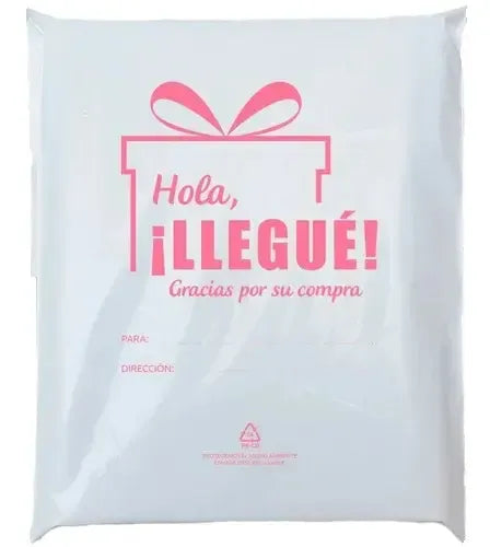 50 Bolsas Sobre Ecommerce Hola Llegué Bl Blanco