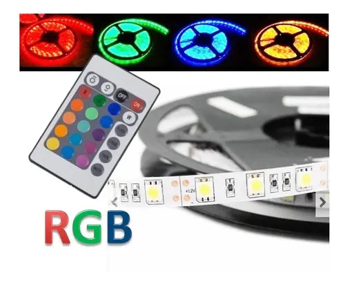 Tira Led 5050 Rgb 5m Rgb