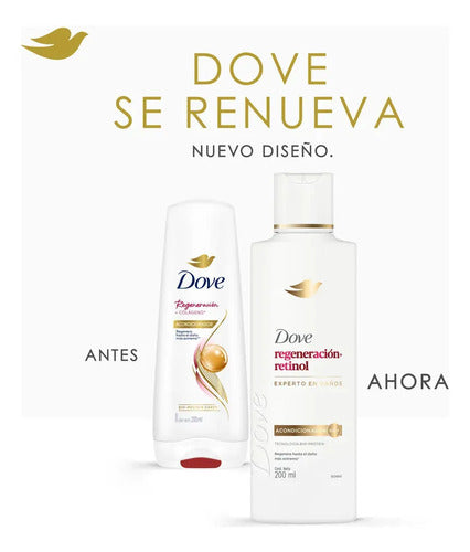 Acondicionador Pelo Regeneración + Retinol 200ml Dove · 1146 · foto 05