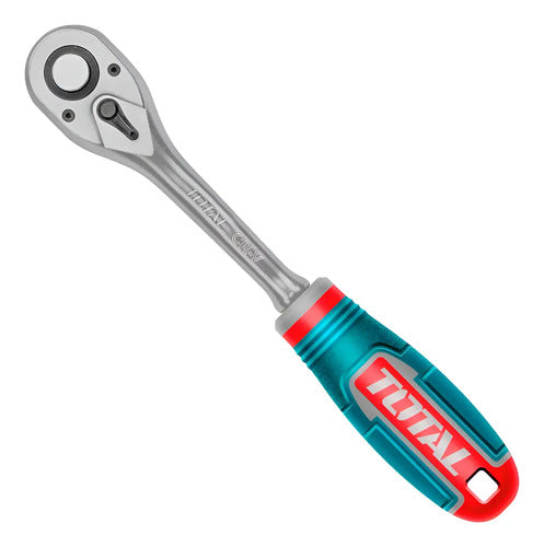 Llave Chicharra Cuadrante 1/2 Pulgadas Total Turquesa