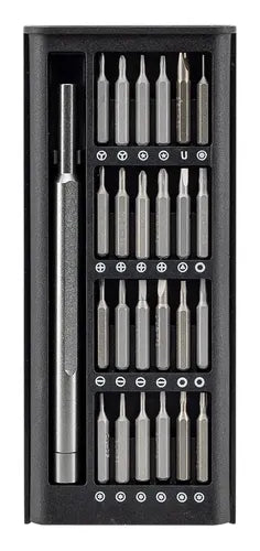Kit Desarmador Celulares Gadnic Kitcel08 C/24 Puntas Magneticas Cabeza 360 · 23010 · foto 01