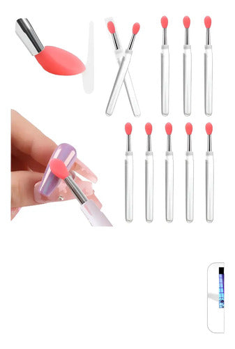 Insumos Para Uñas Varios Aplicador De Polvos